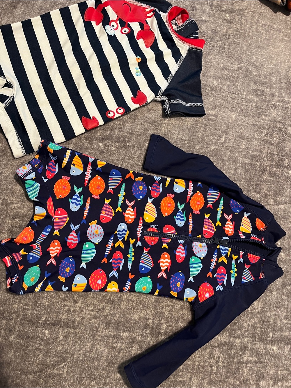 Fishies and Crab Swimsuit Bundle